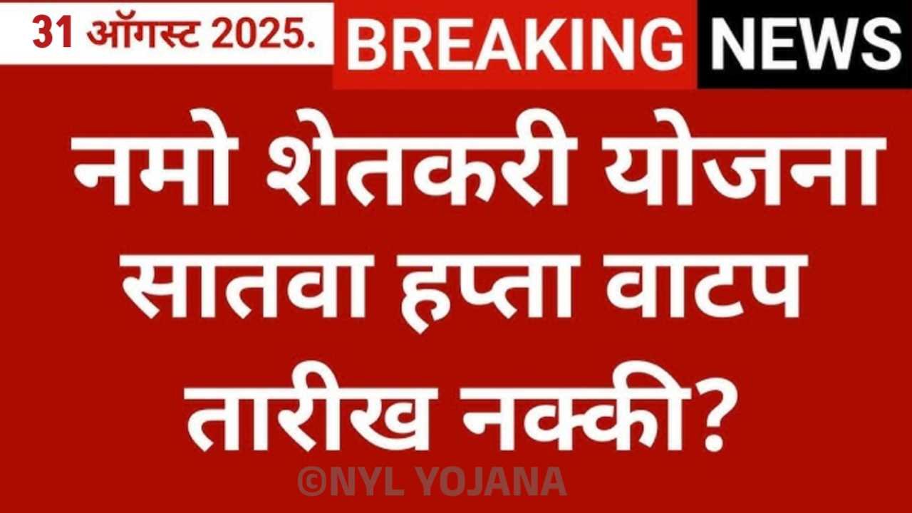 शेतकऱ्यांसाठी आनंदाची बातमी, नमो शेतकरी सन्मान निधीचा ७वा हप्ता लवकरच जमा होणार!